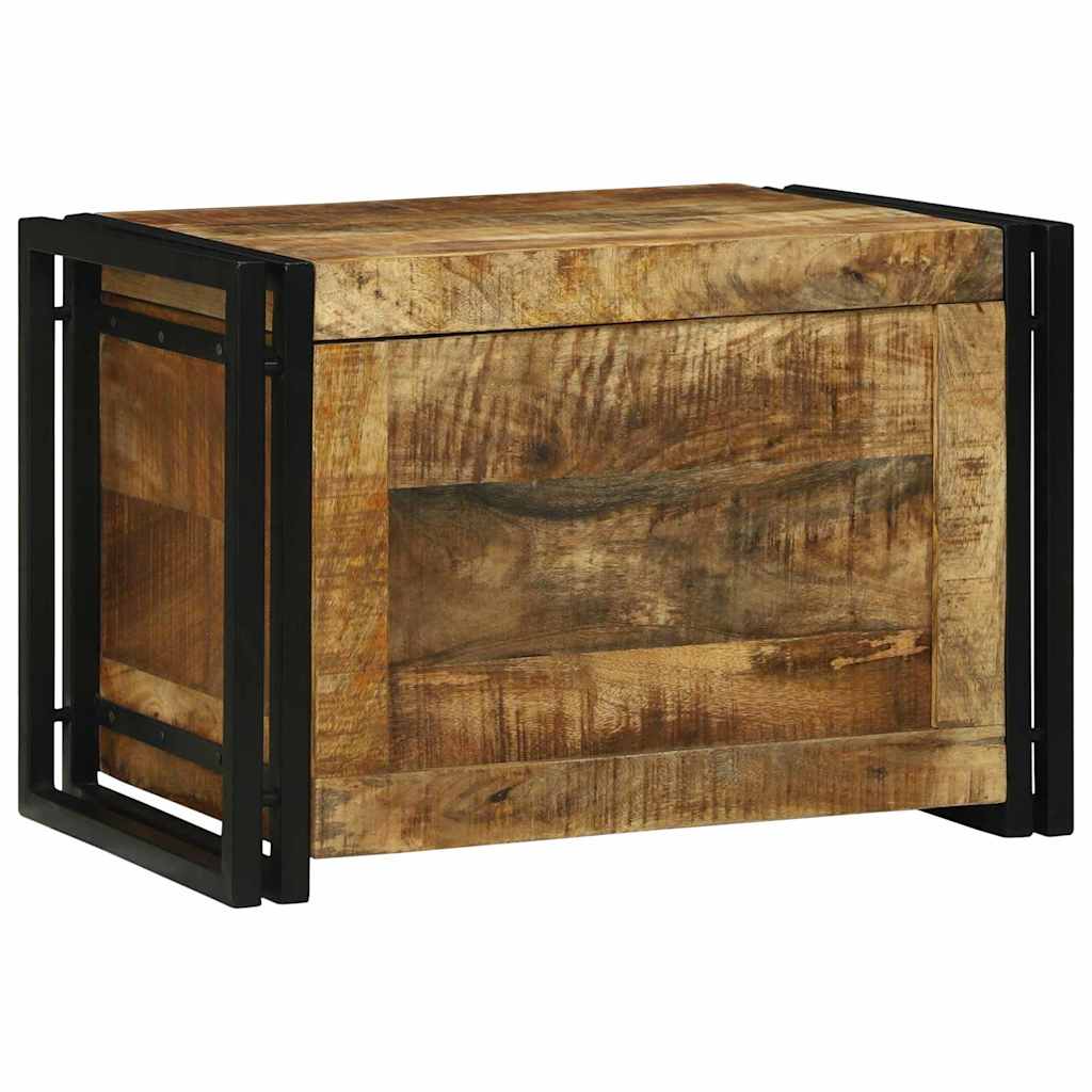 Boîte de Rangement 60 x 40 x 41 cm bois de manguier massif - XIOS