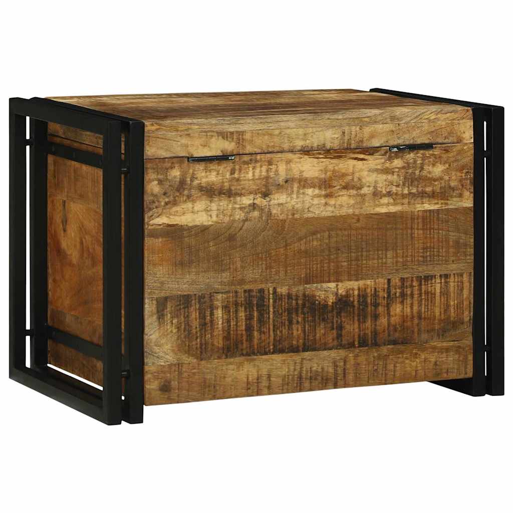 Boîte de Rangement 60 x 40 x 41 cm bois de manguier massif - XIOS
