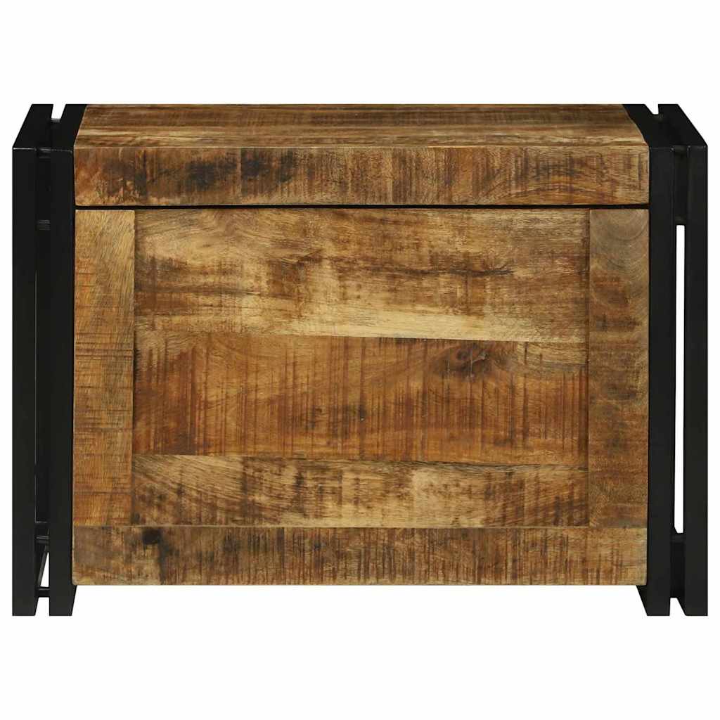 Boîte de Rangement 60 x 40 x 41 cm bois de manguier massif - XIOS