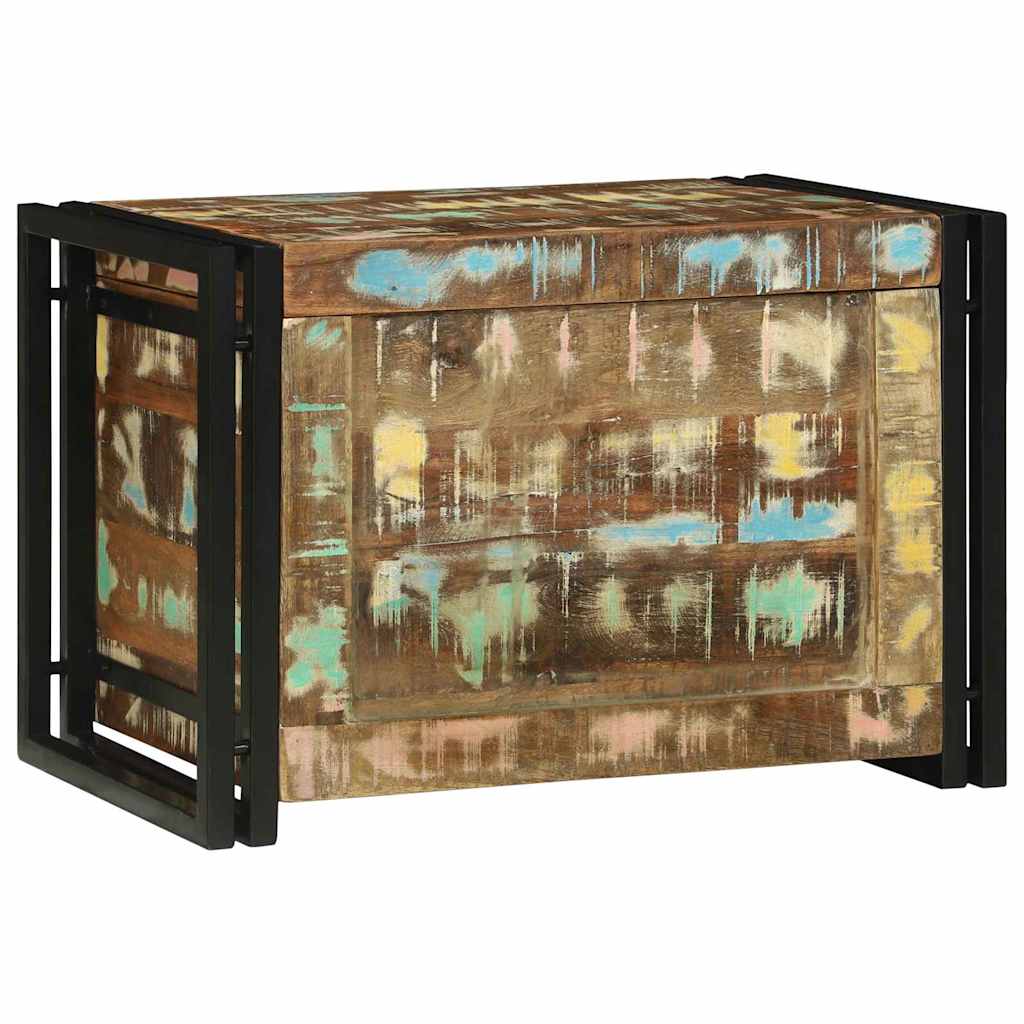 Boîte de Rangement 60 x 40 x 41 cm Bois de récupération - XIOS