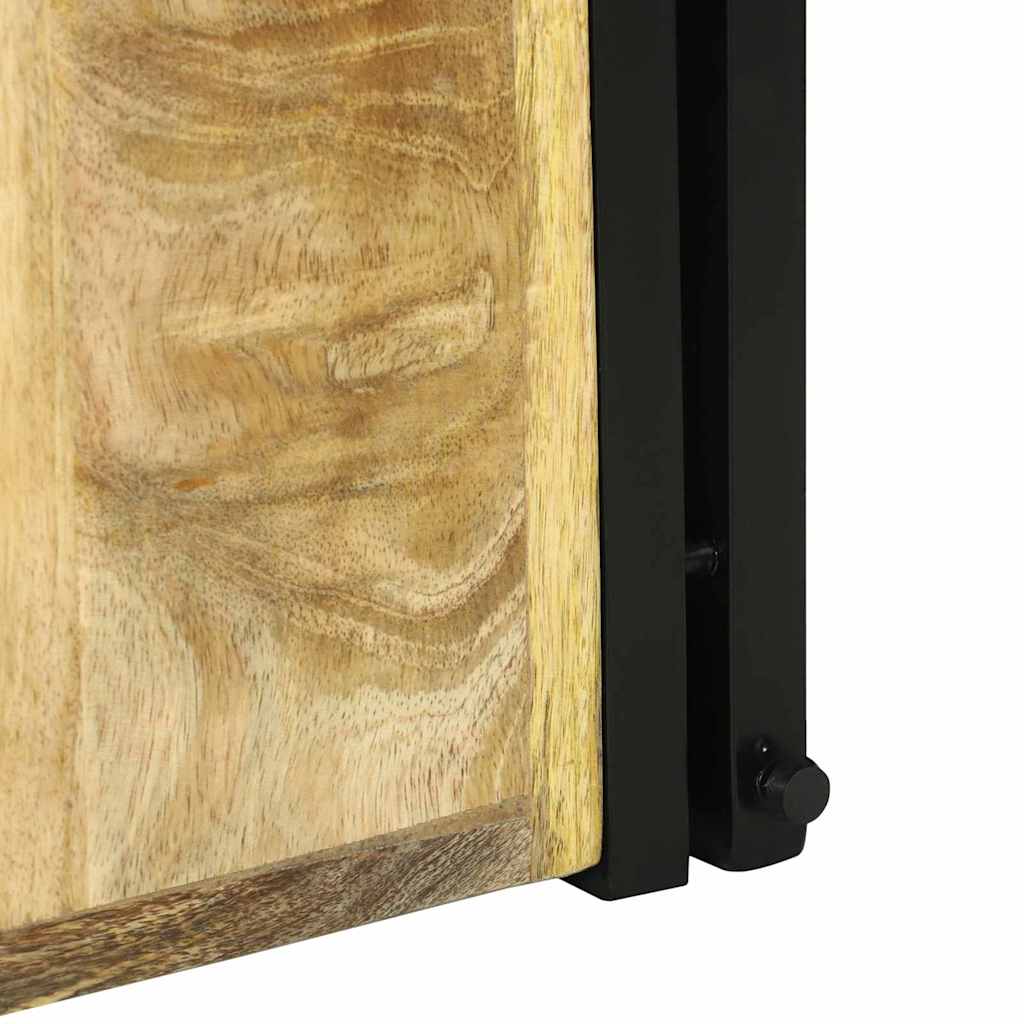 Étagère à vin Marron 34.5 x 35 x 39 cm Bois de manguier massif - XIOS