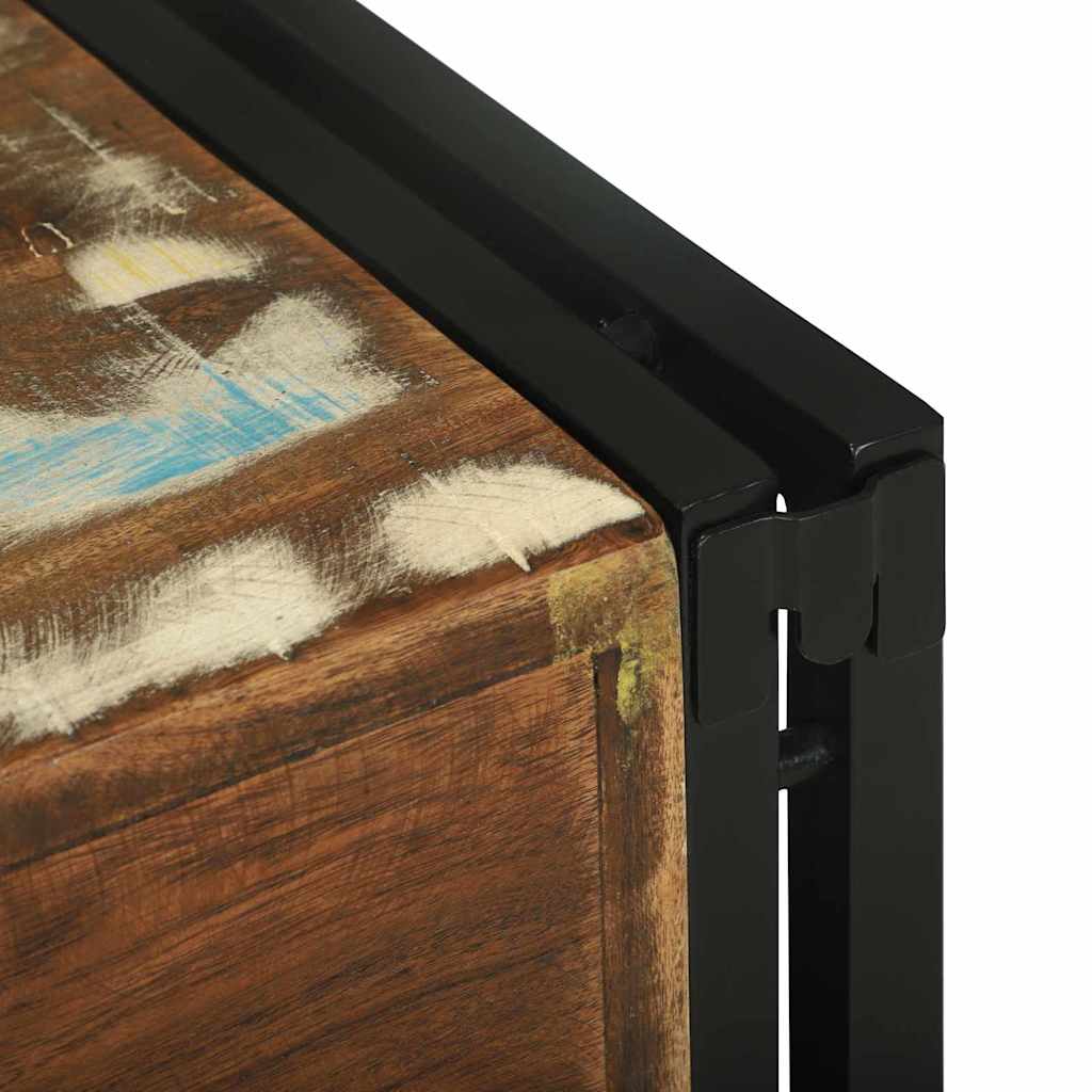 Étagère à vin 46 x 35 x 27.5 cm Bois massif de récupération - XIOS