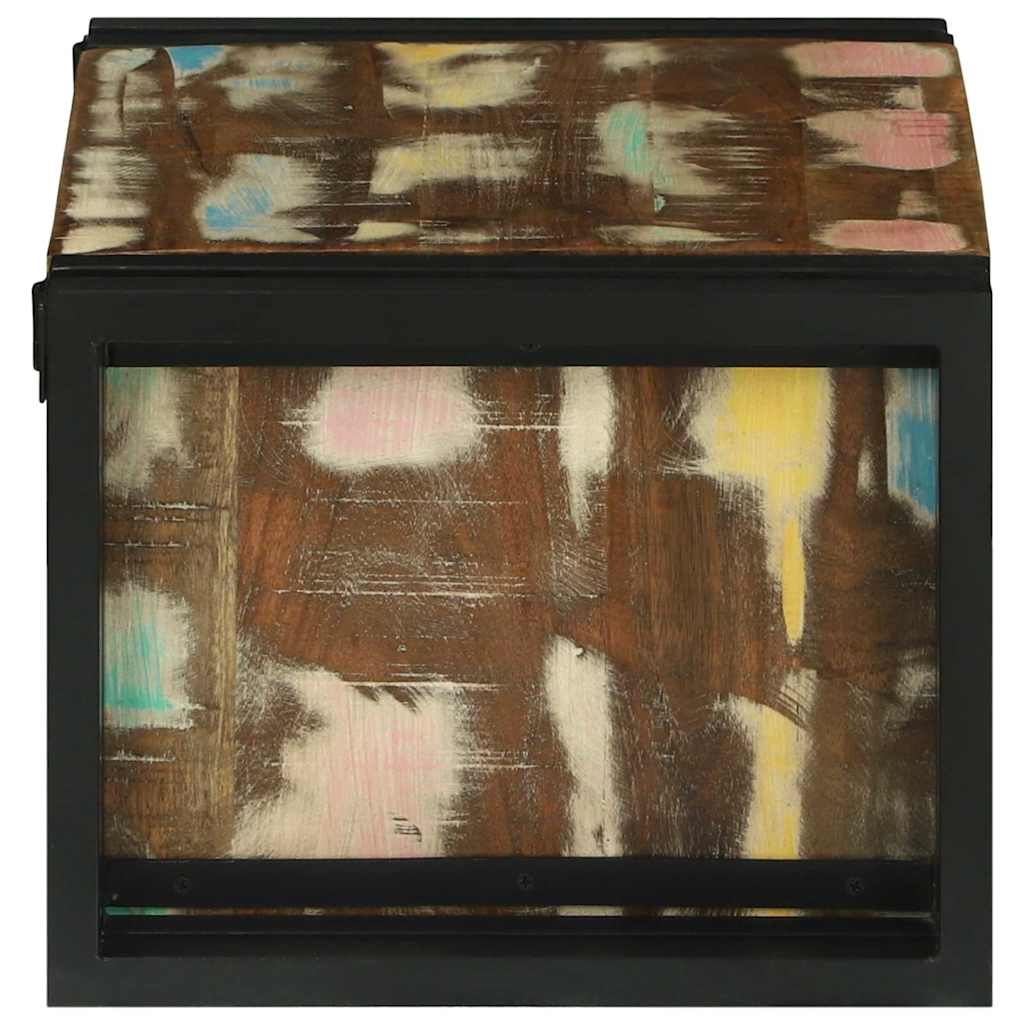 Étagère à vin 46 x 35 x 27.5 cm Bois massif de récupération - XIOS