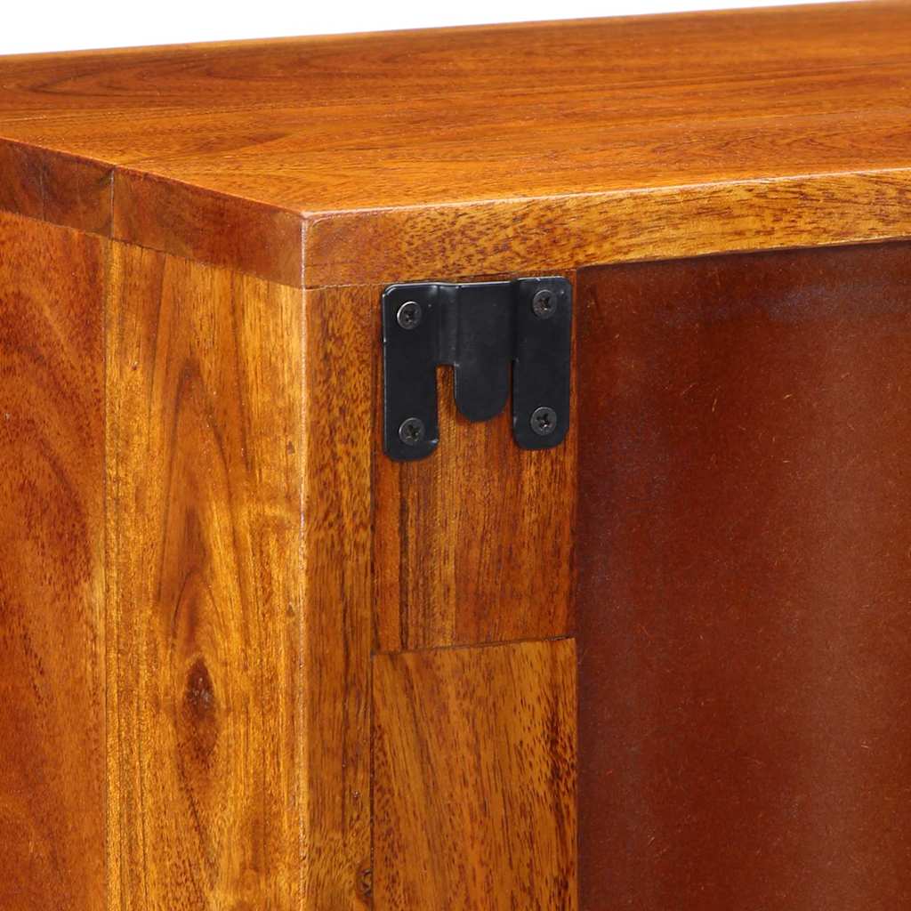Cabinet de chevet Marron 35 x 30 x 40 cm Bois d'acacia massif - XIOS