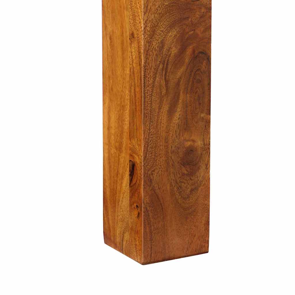 Table de Toilette Marron 90 x 45 x 75 cm Bois d'acacia massif - XIOS
