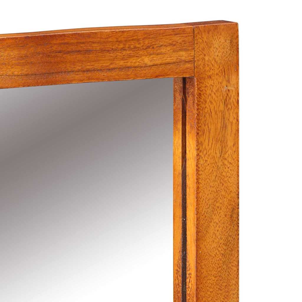 Table de Toilette Marron 90 x 45 x 75 cm Bois d'acacia massif - XIOS