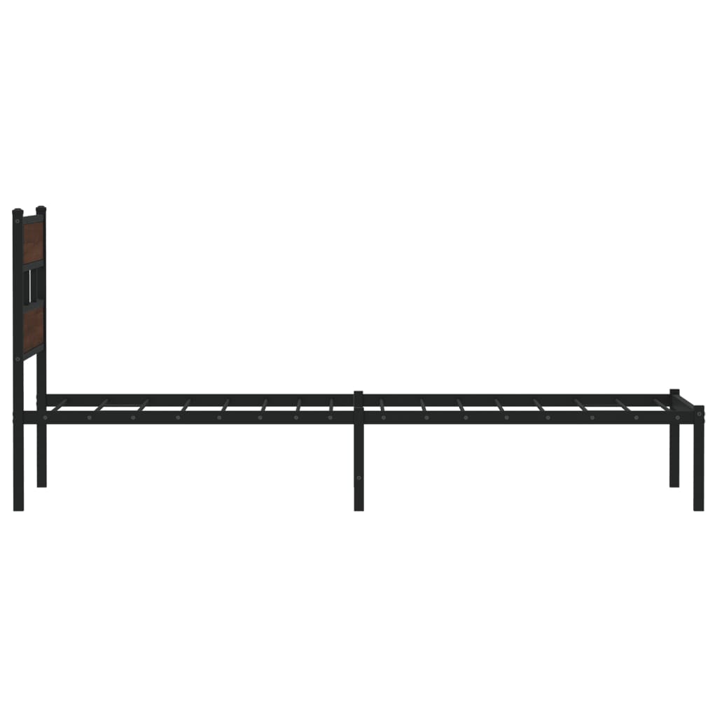 Cadre de lit sans matelas avec tête de lit 90x190 cm - XIOS