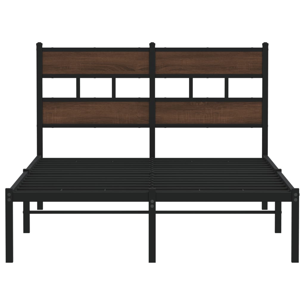 Cadre de lit sans matelas avec tête de lit 120x190 cm - XIOS