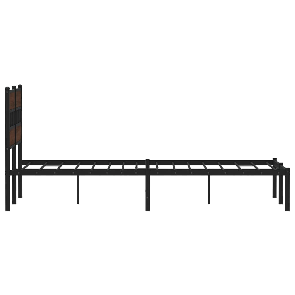 Cadre de lit sans matelas avec tête de lit 120x200 cm - XIOS
