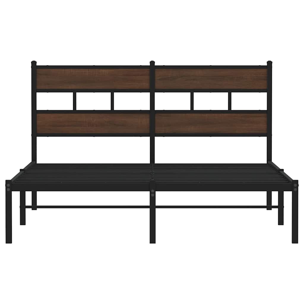 Cadre de lit sans matelas avec tête de lit 140x200 cm - XIOS