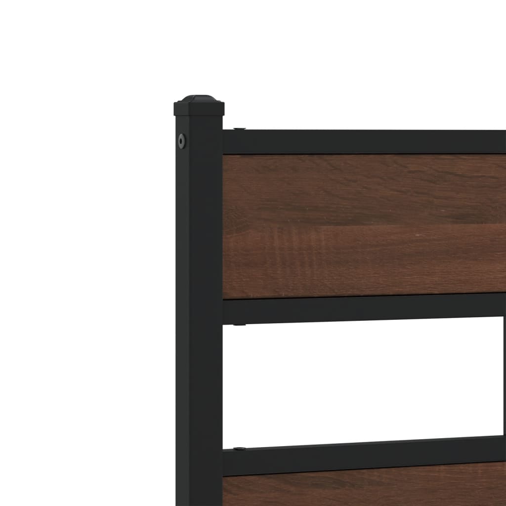 Cadre de lit sans matelas avec tête de lit pied de lit 90x190cm - XIOS