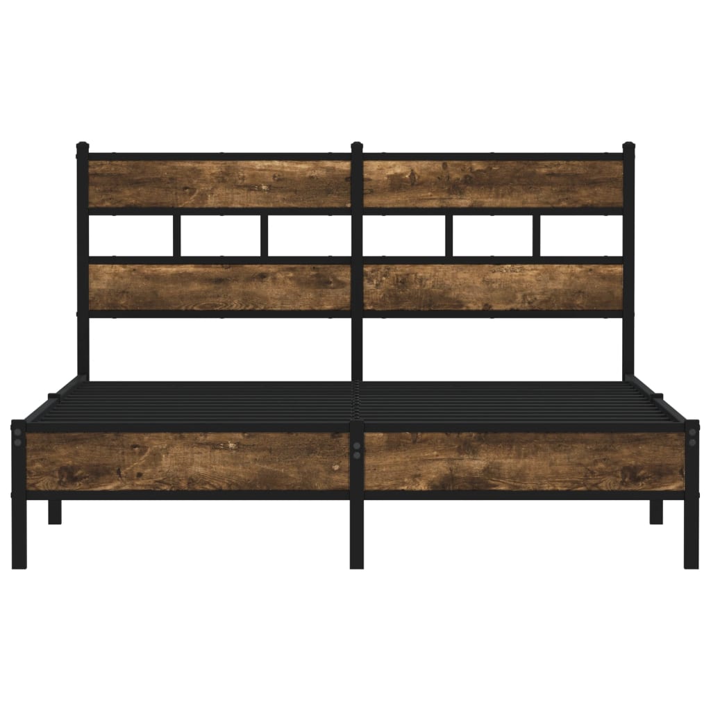Cadre de lit sans matelas avec tête de lit 137x190 cm - XIOS