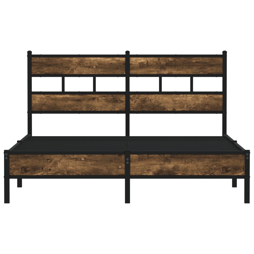 Cadre de lit sans matelas avec tête de lit 150x200 cm - XIOS