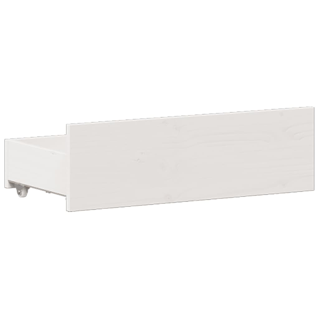 Cadre de lit sans matelas avec tête de lit blanc 160x200 cm - XIOS