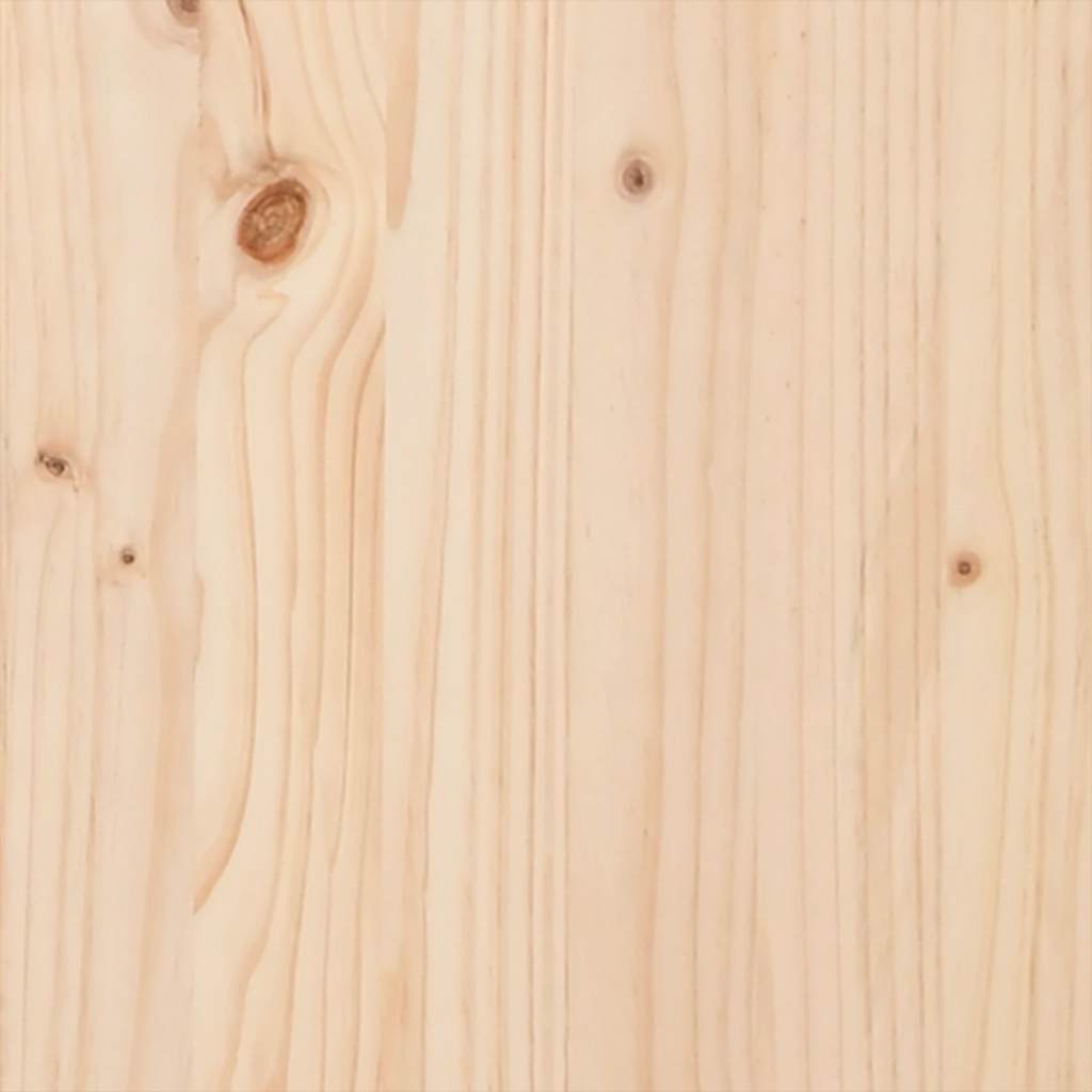 Cadre de lit sans matelas 150x200 cm bois de pin massif - XIOS