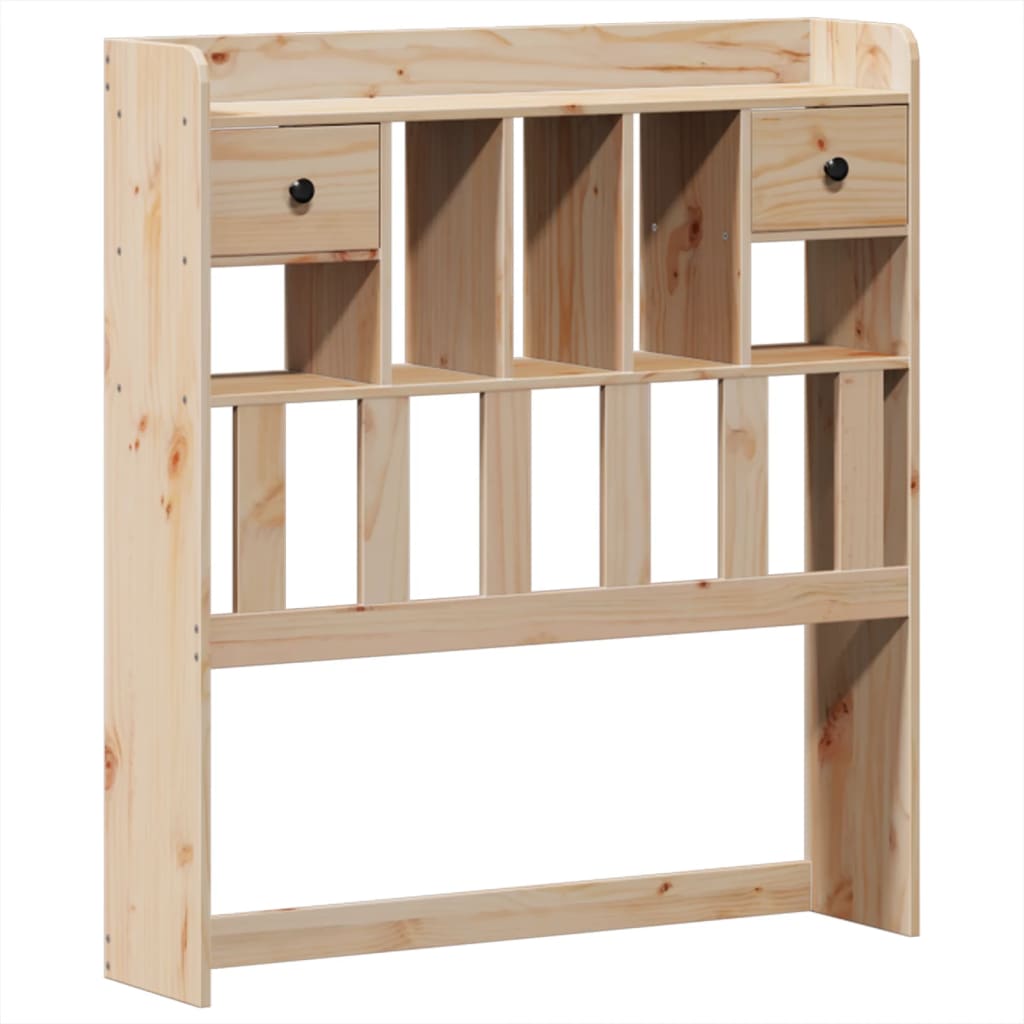 Cadre de lit sans matelas 90x190 cm bois de pin massif - XIOS
