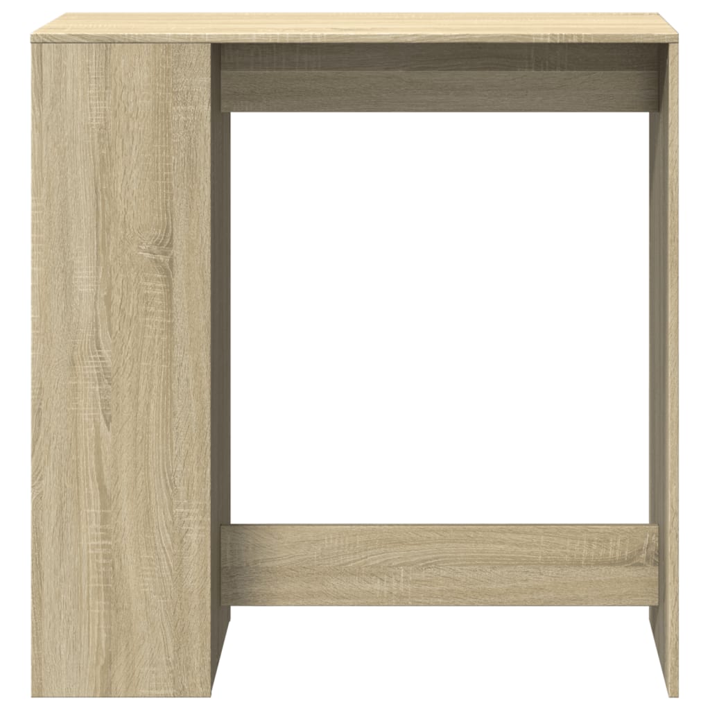 Table de bar avec étagères chêne sonoma bois d'ingénierie - XIOS