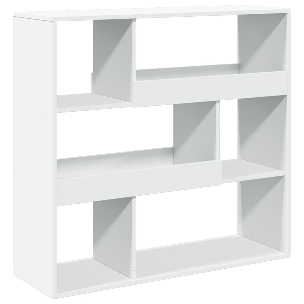 Bibliothèque/Séparateur de pièce blanc 100x33x94,5 cm - XIOS
