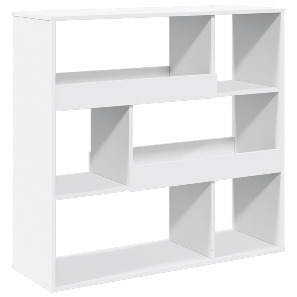 Bibliothèque/Séparateur de pièce blanc 100x33x94,5 cm - XIOS