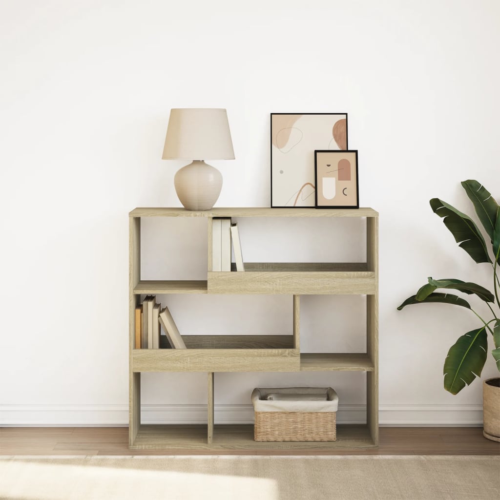 Bibliothèque/Séparateur de pièce chêne sonoma 100x33x94,5 cm - XIOS