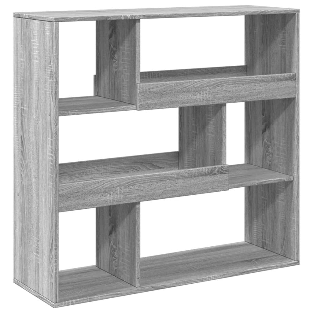 Bibliothèque/Séparateur de pièce sonoma gris 100x33x94,5 cm - XIOS