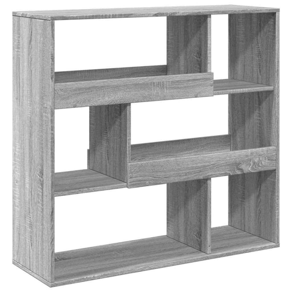 Bibliothèque/Séparateur de pièce sonoma gris 100x33x94,5 cm - XIOS