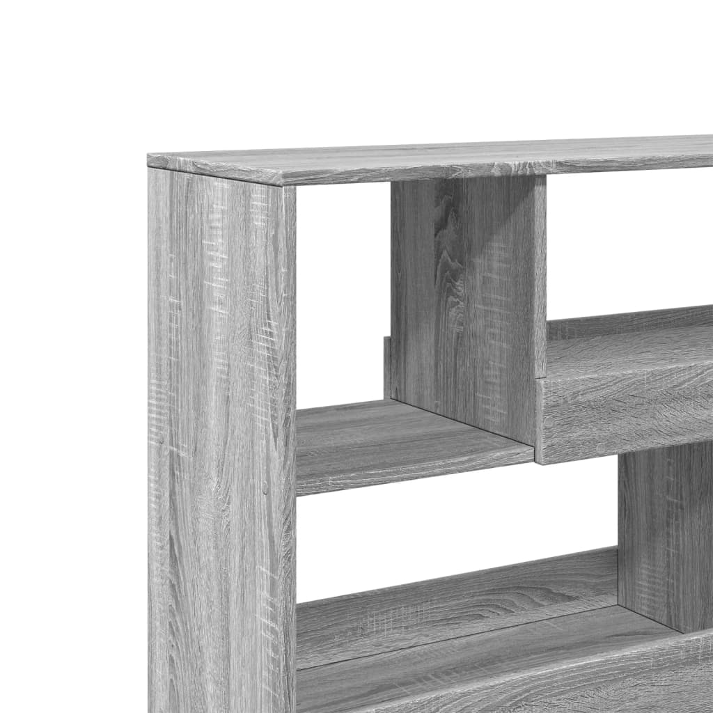 Bibliothèque/Séparateur de pièce sonoma gris 100x33x94,5 cm - XIOS