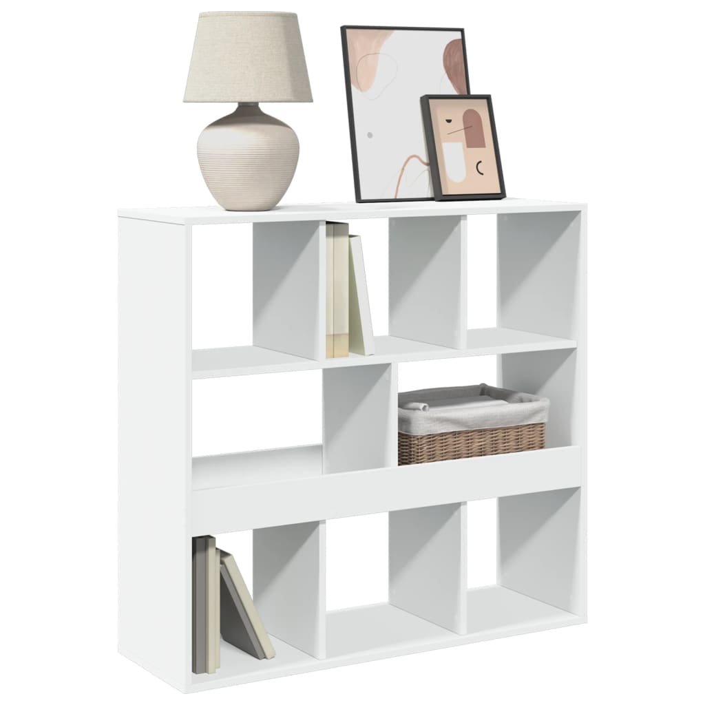 Bibliothèque/Séparateur de pièce blanc 100x33x94,5 cm - XIOS