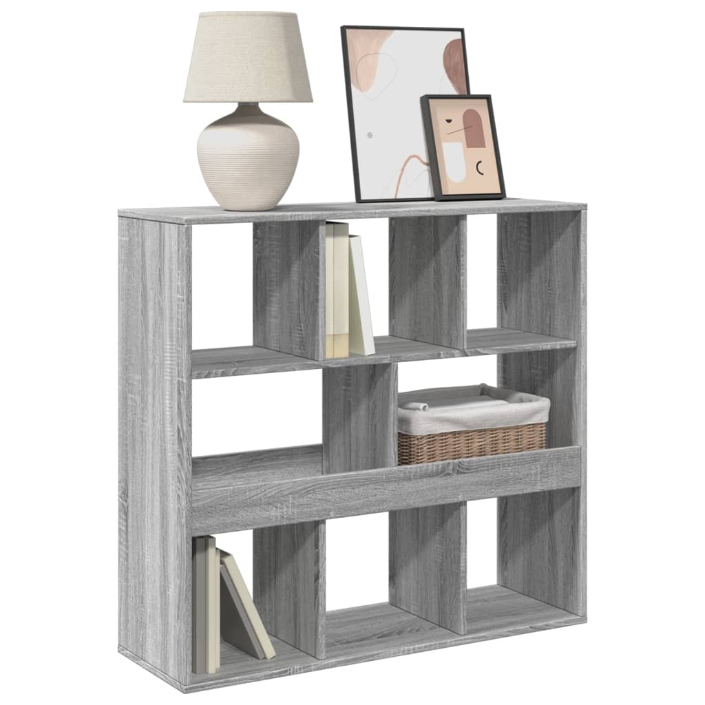 Bibliothèque/Séparateur de pièce sonoma gris 100x33x94,5 cm - XIOS