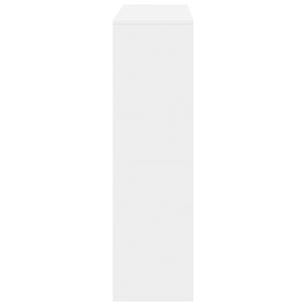 Bibliothèque/Cloison de séparation blanc 100x33x115 cm - XIOS