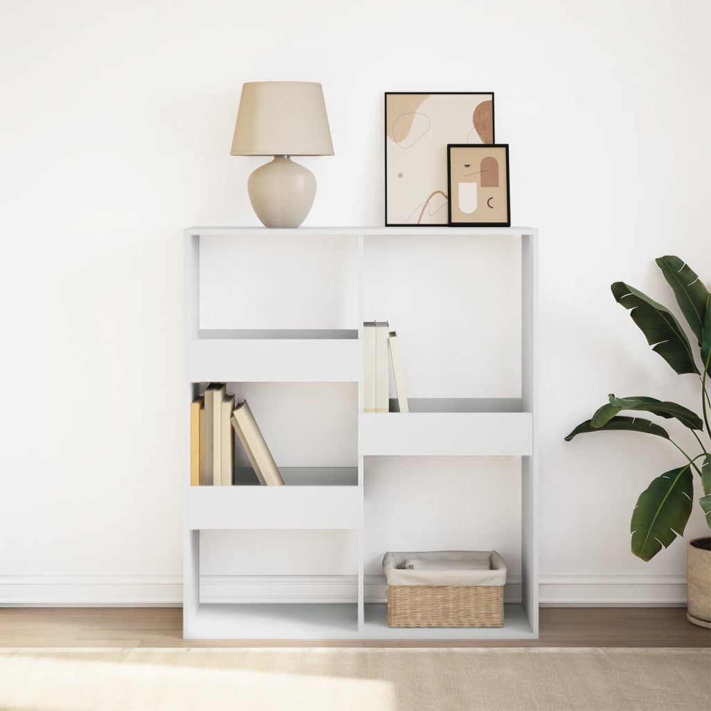 Bibliothèque/Cloison de séparation blanc 100x33x115 cm - XIOS