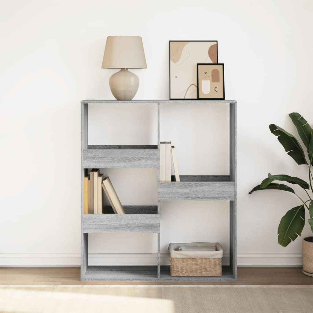 Bibliothèque/Séparateur de pièce sonoma gris 100x33x115 cm - XIOS