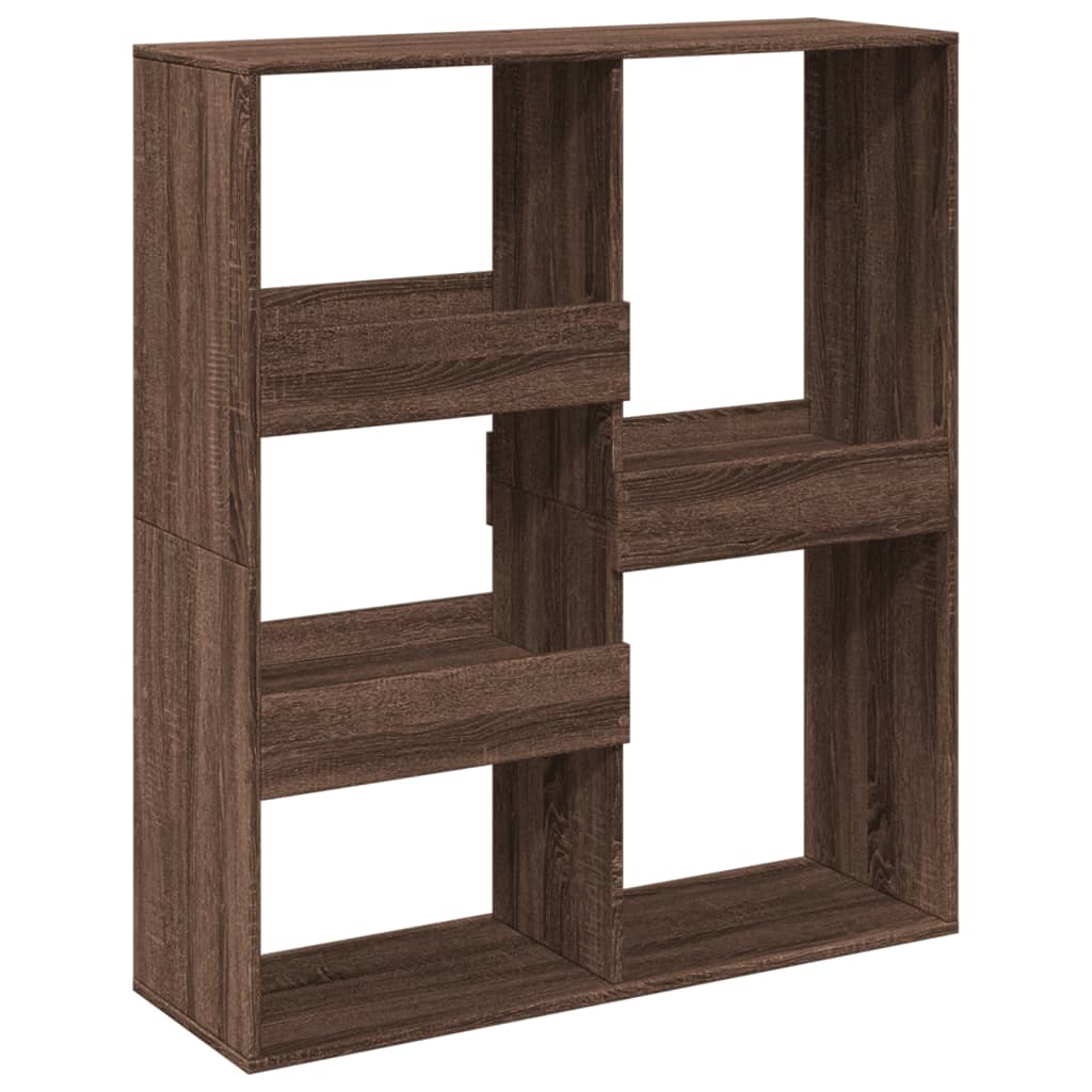 Bibliothèque/Séparateur de pièce chêne marron 100x33x115 cm - XIOS