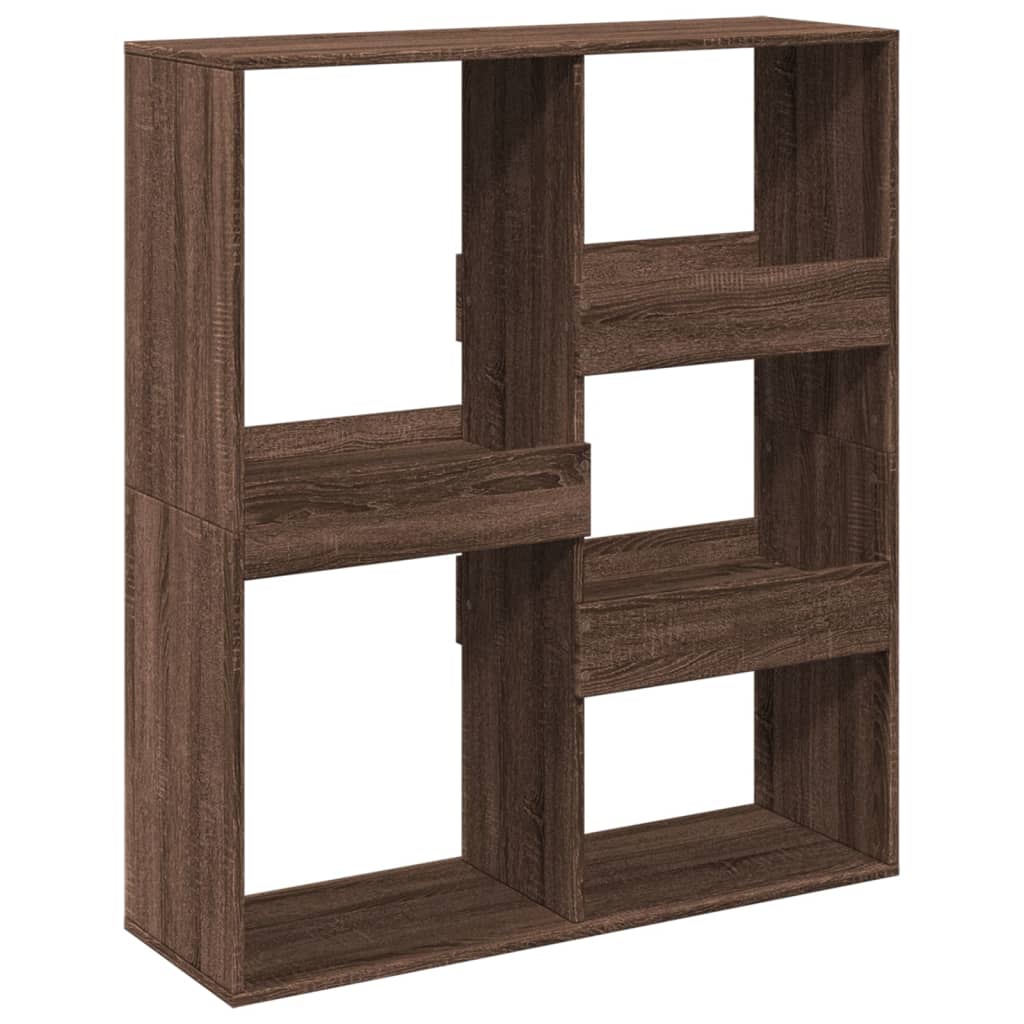 Bibliothèque/Séparateur de pièce chêne marron 100x33x115 cm - XIOS