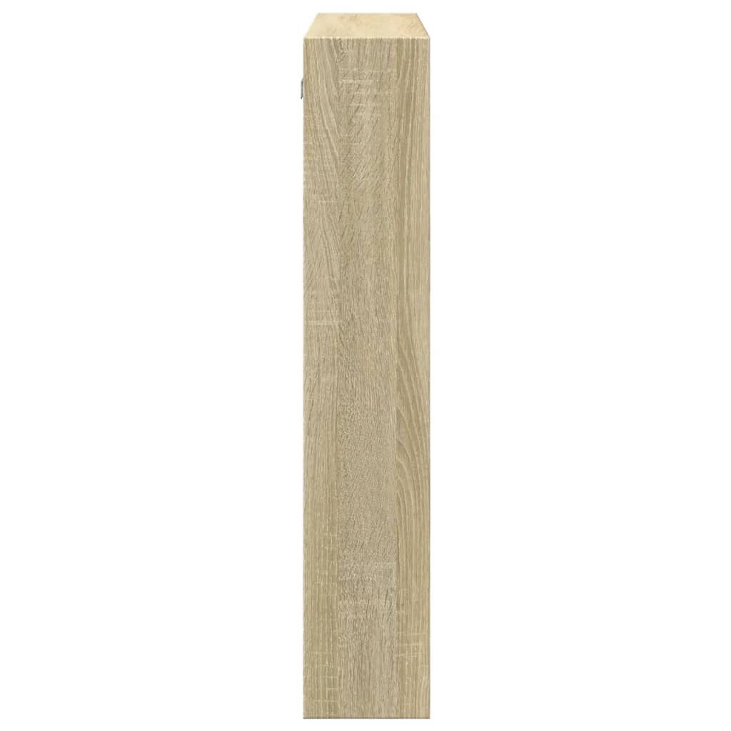 Armoire murale chêne sonoma 80x15x80 cm bois d'ingénierie - XIOS