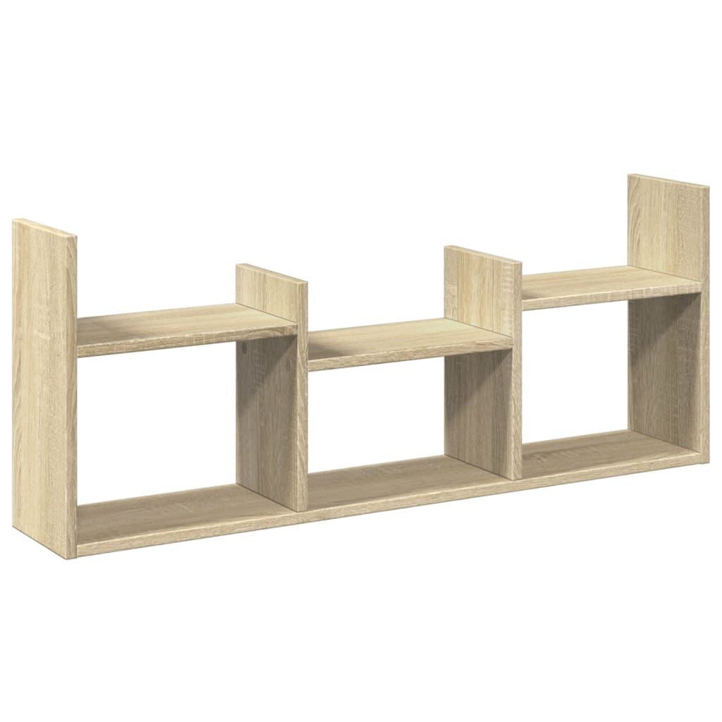 Armoire murale 100x18x40 cm chêne sonoma bois d'ingénierie