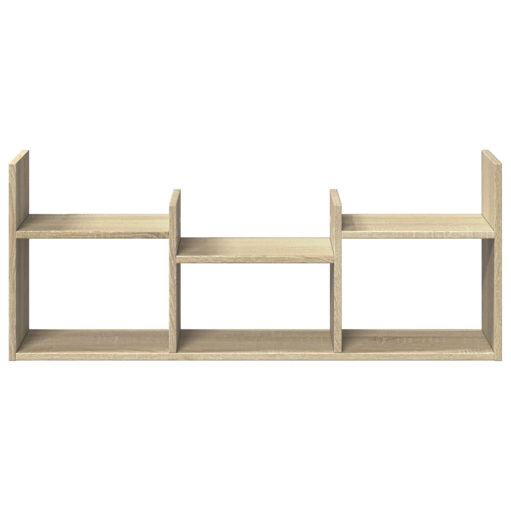 Armoire murale 100x18x40 cm chêne sonoma bois d'ingénierie