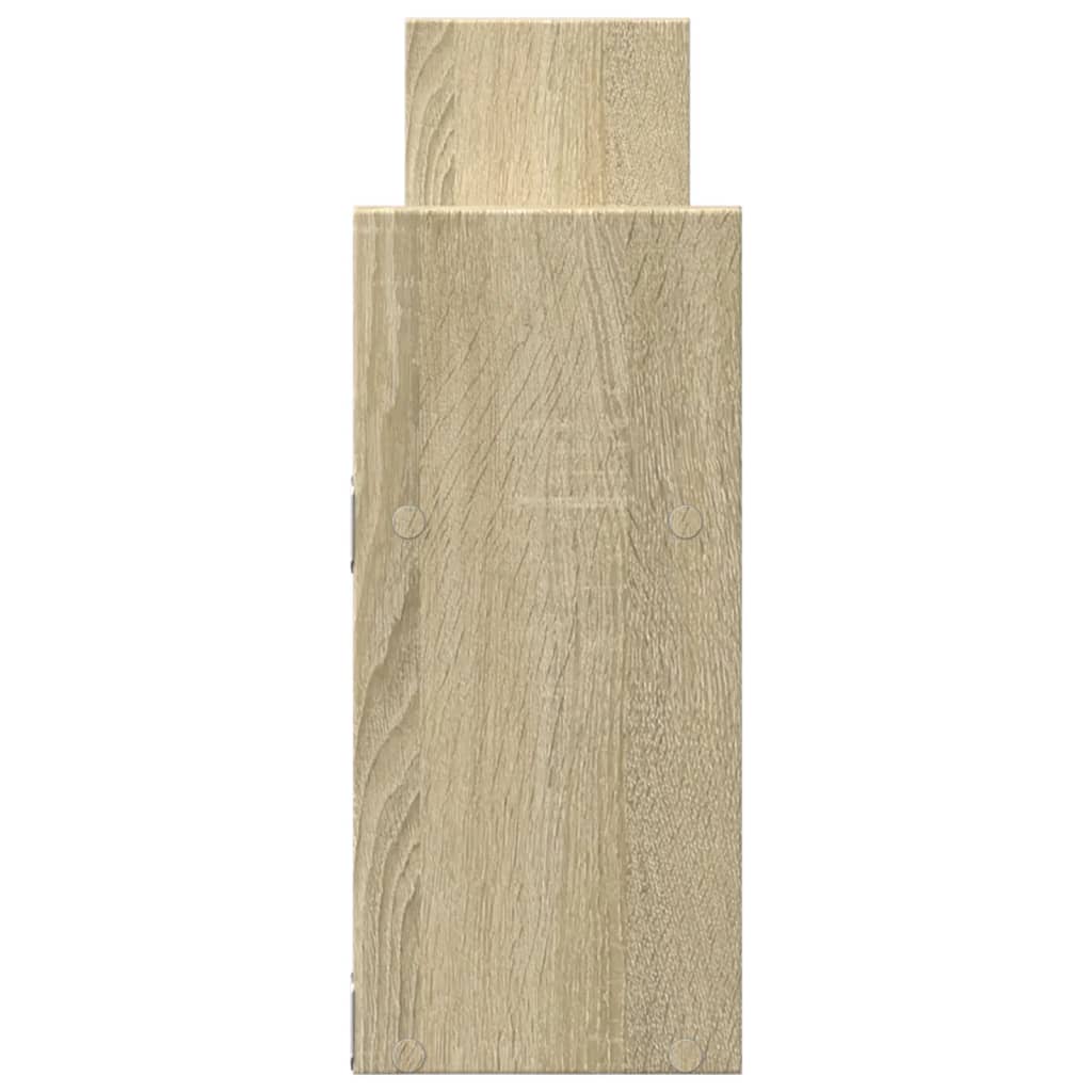 Armoire murale 100x18x40 cm chêne sonoma bois d'ingénierie