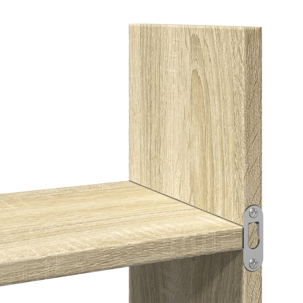 Armoire murale 100x18x40 cm chêne sonoma bois d'ingénierie