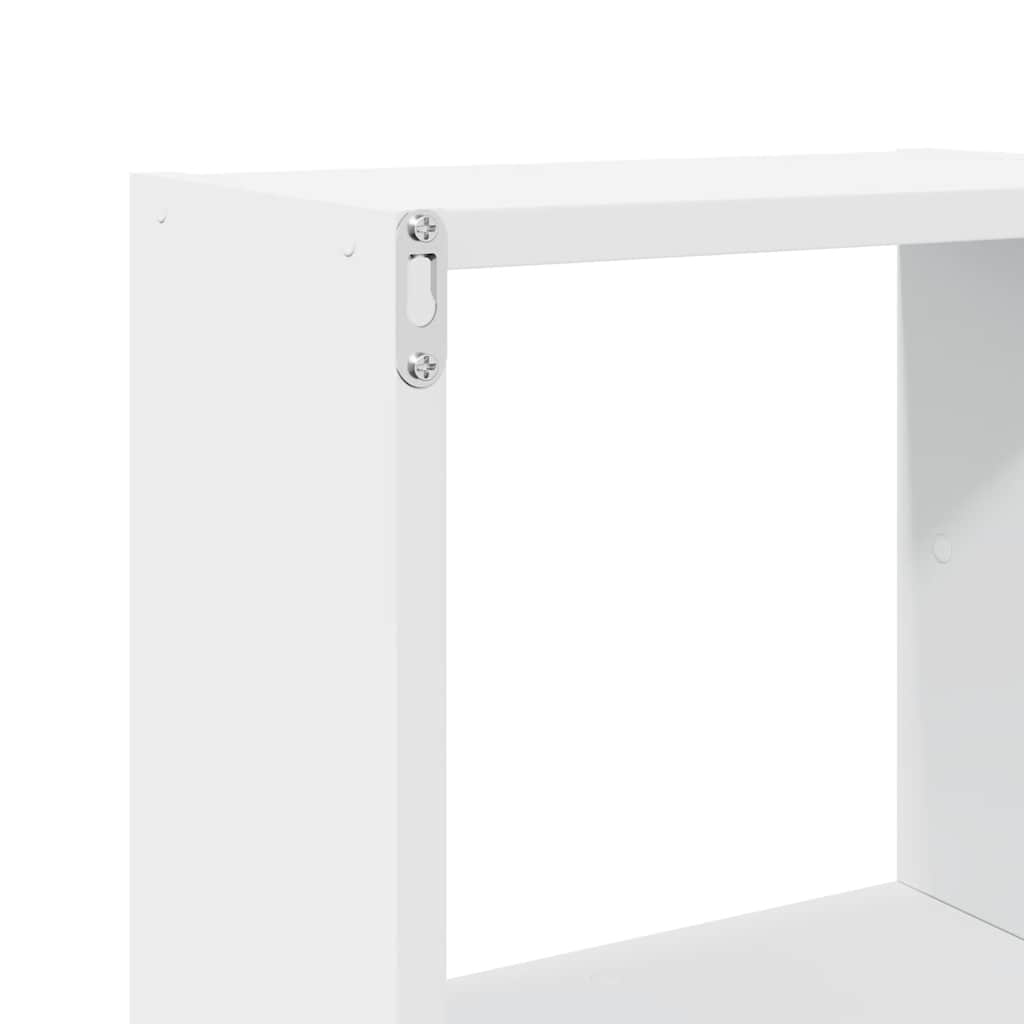 Armoire murale 78x18x71 cm blanc bois d'ingénierie