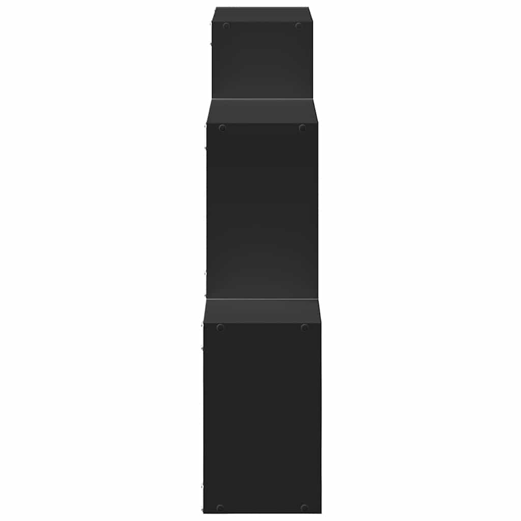 Armoire murale 78x18x71 cm noir bois d'ingénierie - XIOS