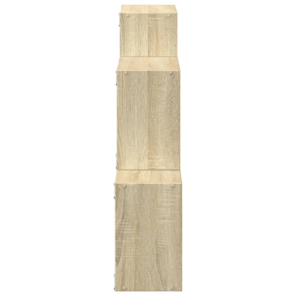 Armoire murale 78x18x71 cm chêne sonoma bois d'ingénierie
