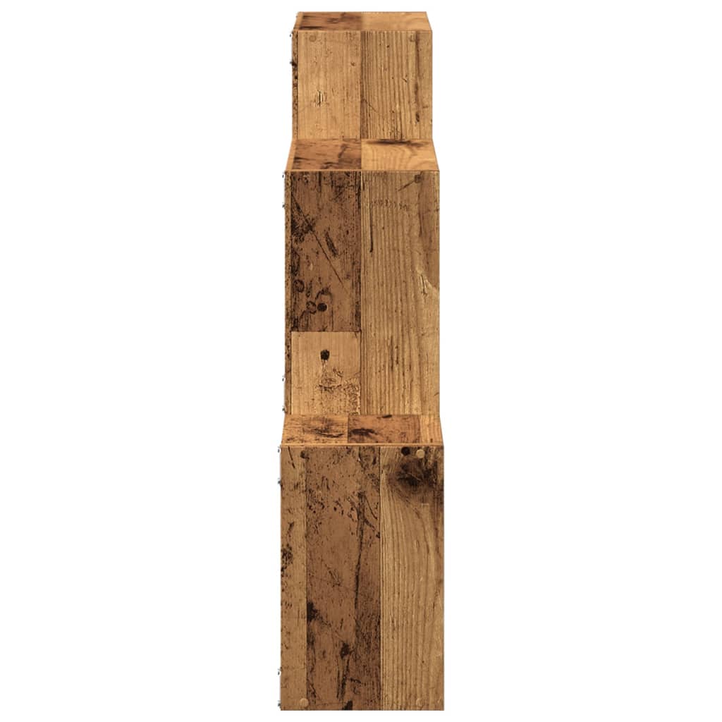 Armoire murale 78x18x71 cm vieux bois bois d'ingénierie - XIOS