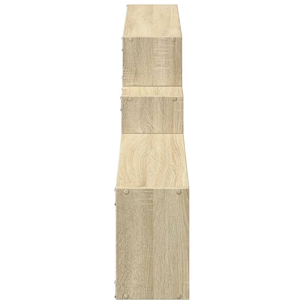 Armoire murale 158x18x53 cm chêne sonoma bois d'ingénierie