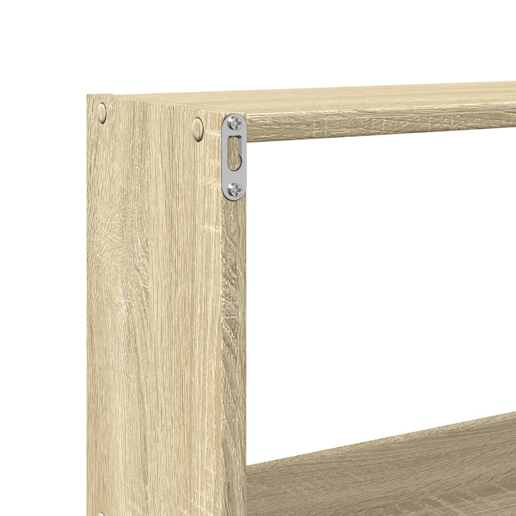 Armoire murale 158x18x53 cm chêne sonoma bois d'ingénierie