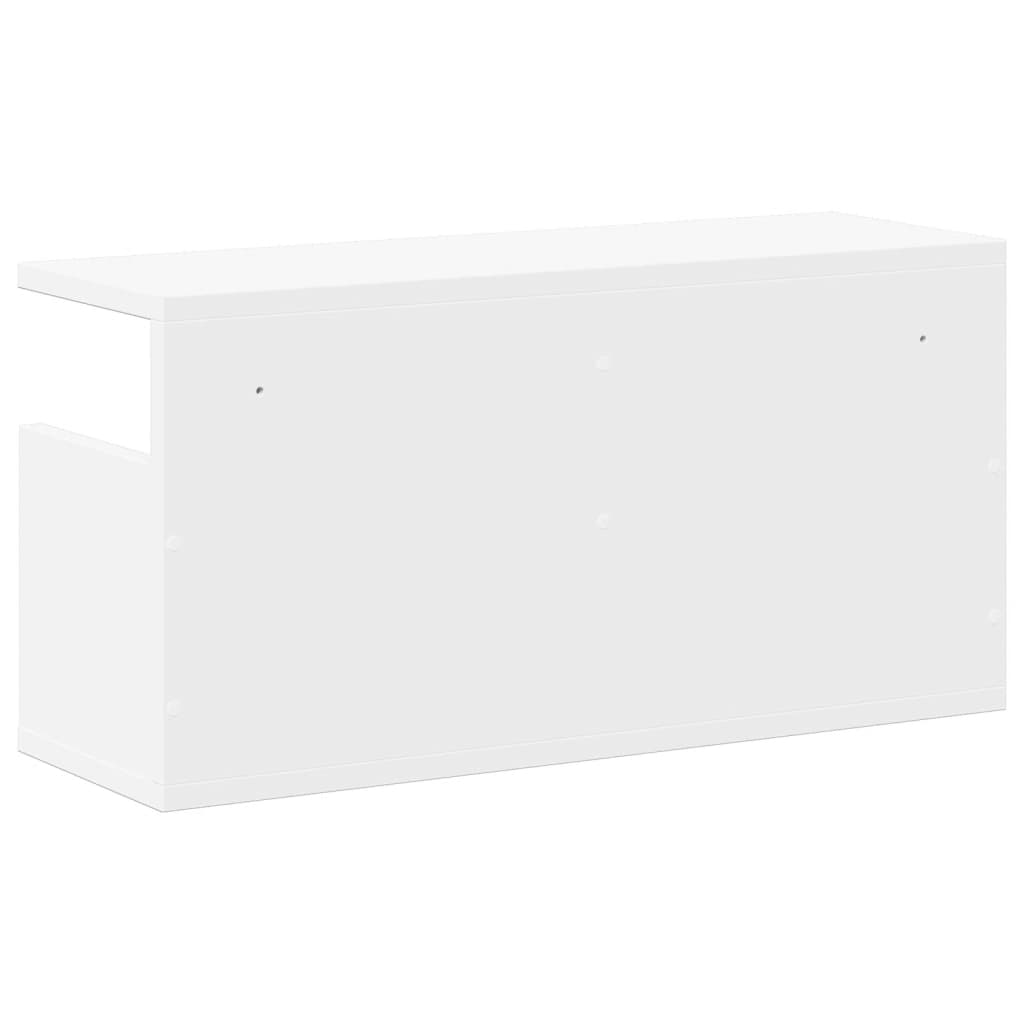 Armoire murale 60x20x30 cm blanc bois d'ingénierie - XIOS
