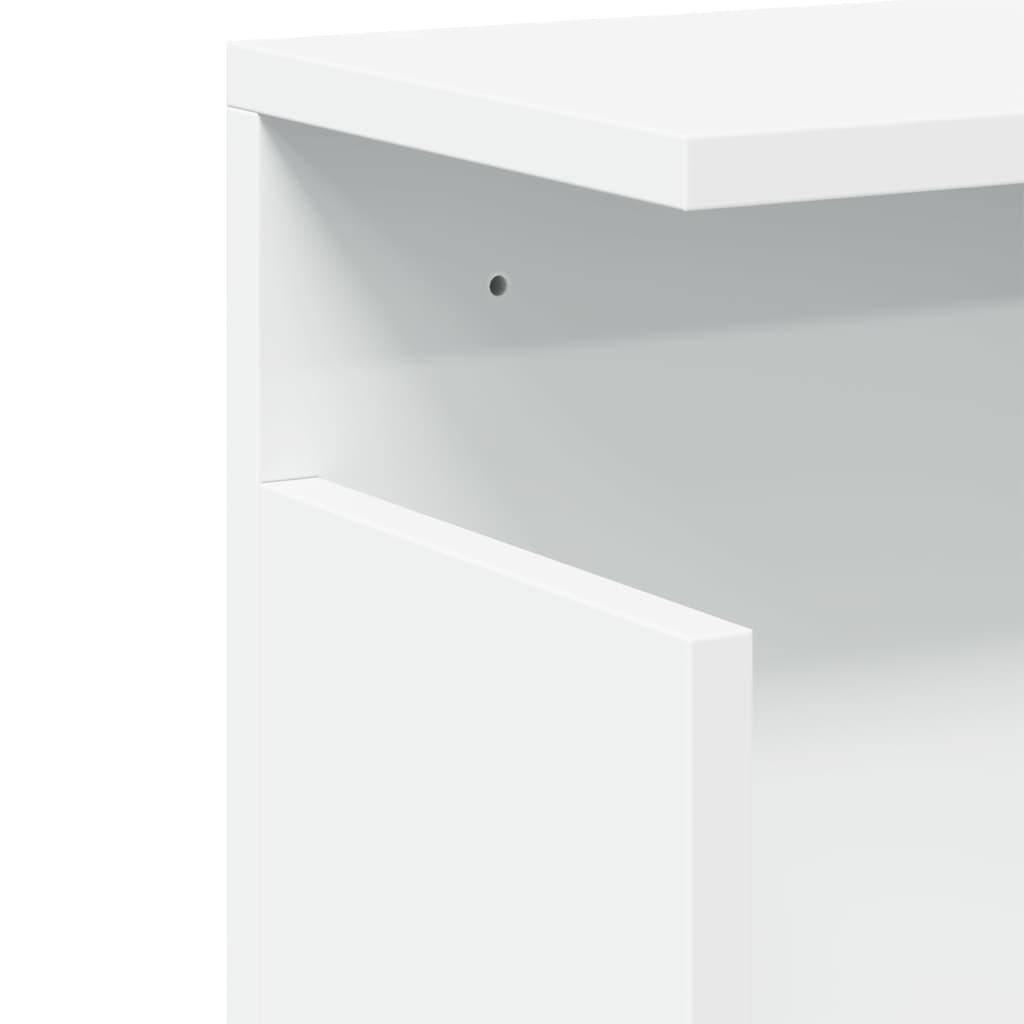 Armoire murale 60x20x30 cm blanc bois d'ingénierie - XIOS