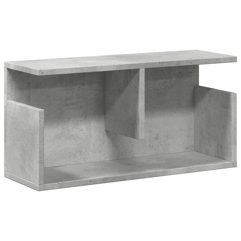 Armoire murale 60x20x30 cm gris béton Bois d'ingénierie - XIOS