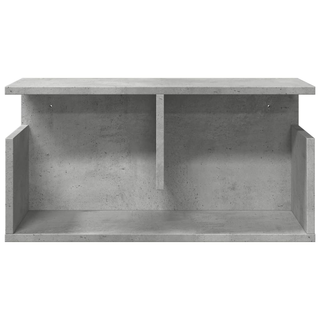 Armoire murale 60x20x30 cm gris béton Bois d'ingénierie - XIOS