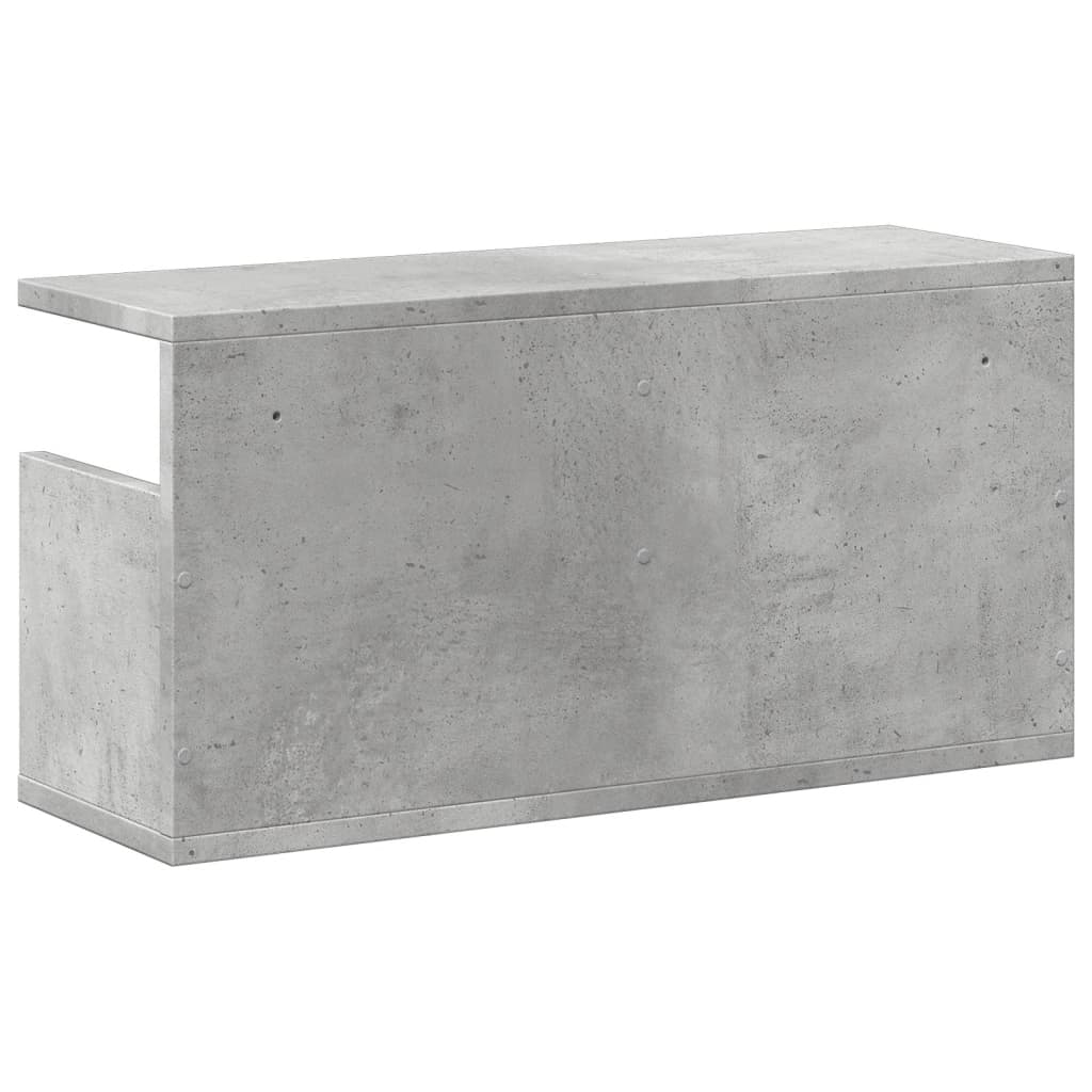 Armoire murale 60x20x30 cm gris béton Bois d'ingénierie - XIOS